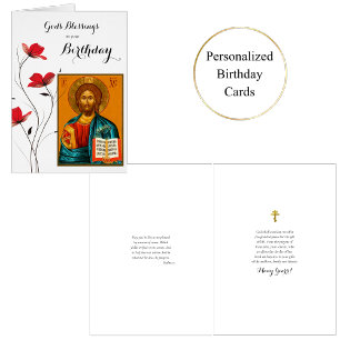God's Blessing Birthday Orthodox Christian