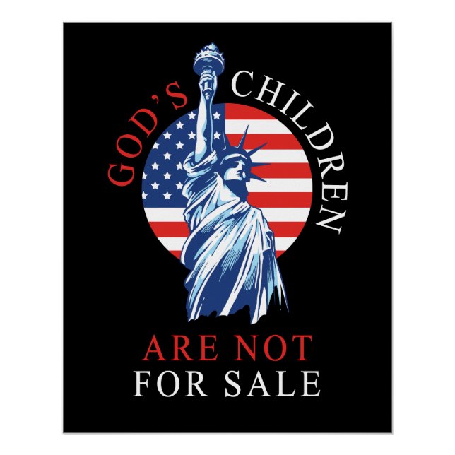 GOD's Children Are NOT For Sale Freedom Sound Poster (Front)