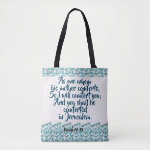 God's Comfort All-Over-Print Tote Bag
