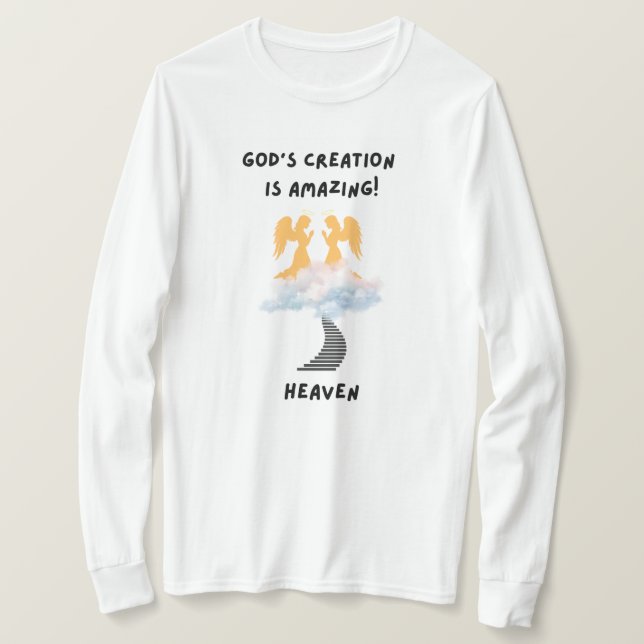 God's creation heaven T-Shirt (Design Front)