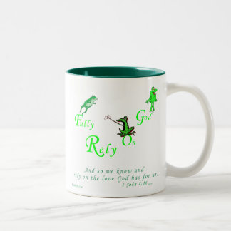 Gods Creation Series - FROG Two-Tone Coffee Mug