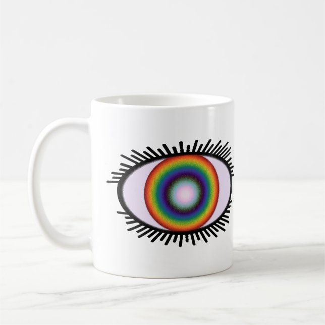 God's Eyes Coffee Mug (Left)