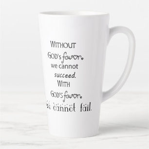 God's Favor - Latte' mug