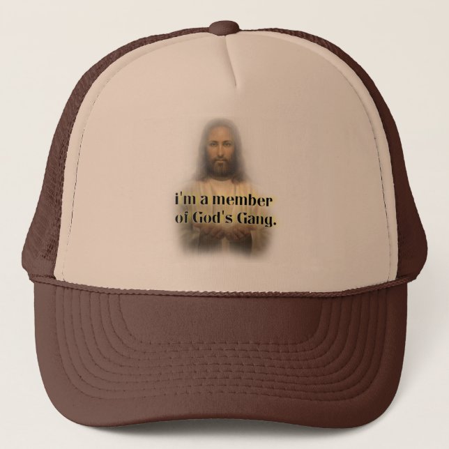 gods gang trucker hat (Front)