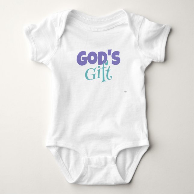 God's Gift Baby T-Shirt HAMbyWG Baby Bodysuit (Front)