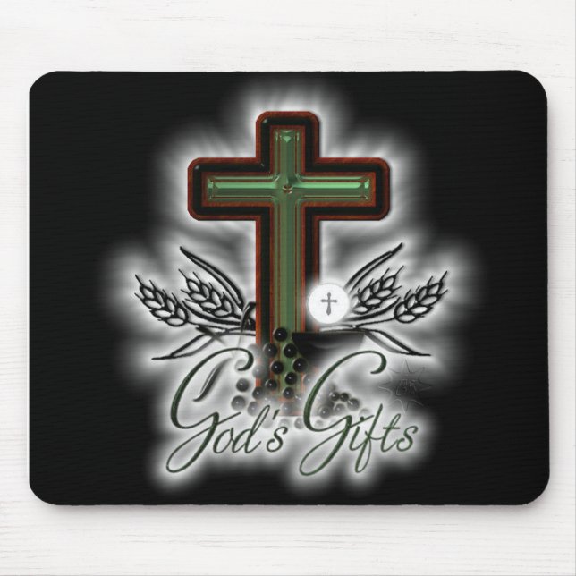 God's Gifts Mousepad (Front)
