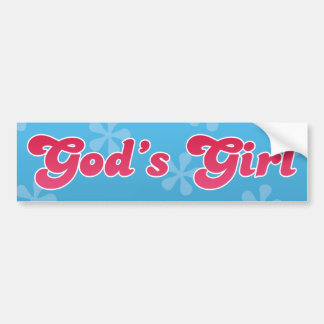 God's Girl Bumper Sticker