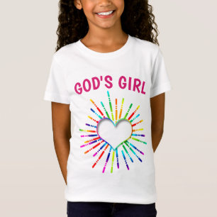 GOD'S GIRL CHRISTIAN GIRLS T-Shirts