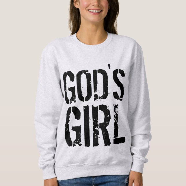 GOD'S GIRL Christian T-shirts (Front)