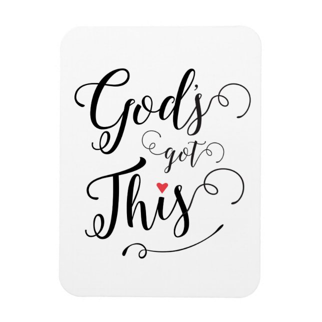 God's Got This Magnet (Vertical)