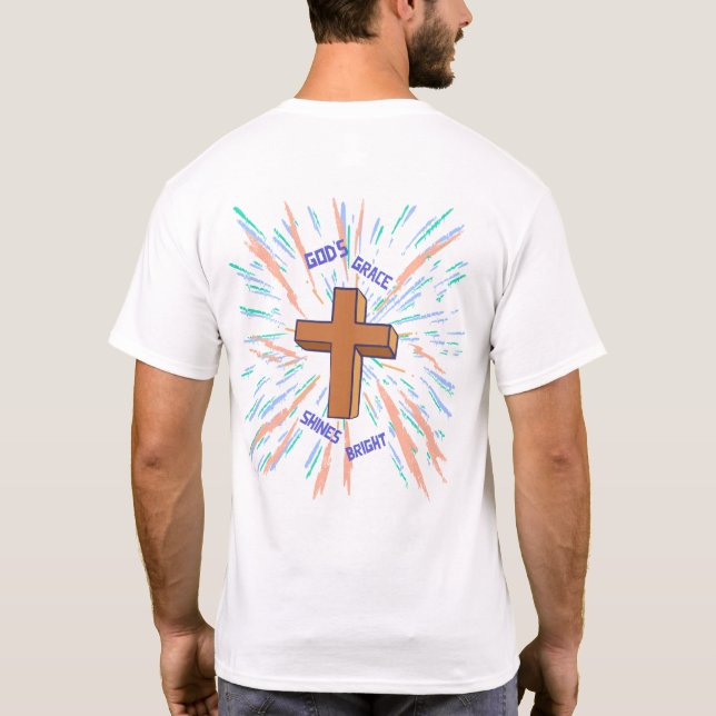 God's Grace Shines Bright T-Shirt (Back)