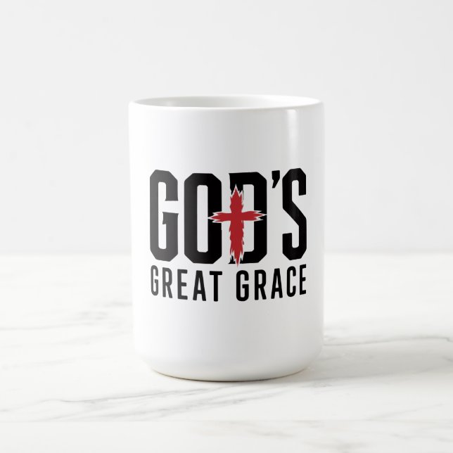 God's Great Grace Coffee Mug (Center)