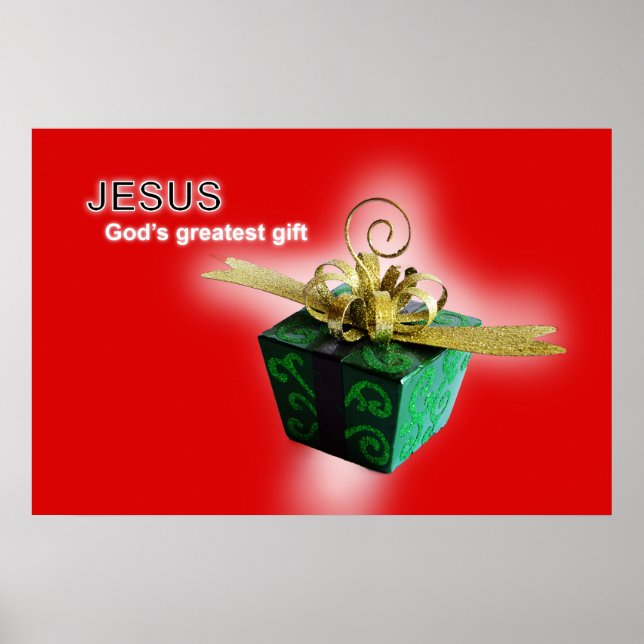 God's greatest gift poster (Front)