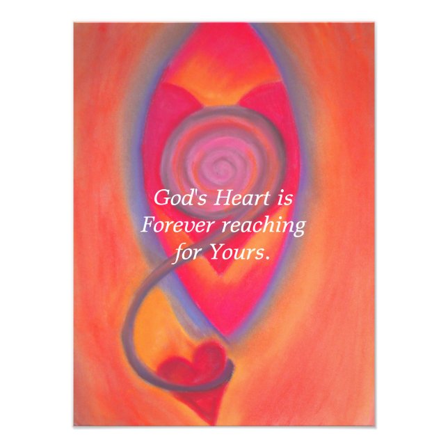 God's Heart print (Front)