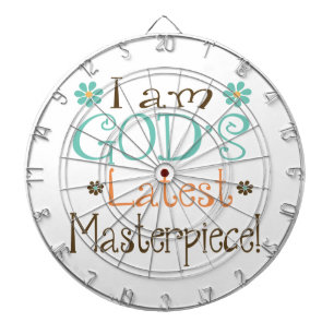 Gods Latest Masterpiece Dartboard