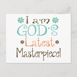 Gods Latest Masterpiece Postcard