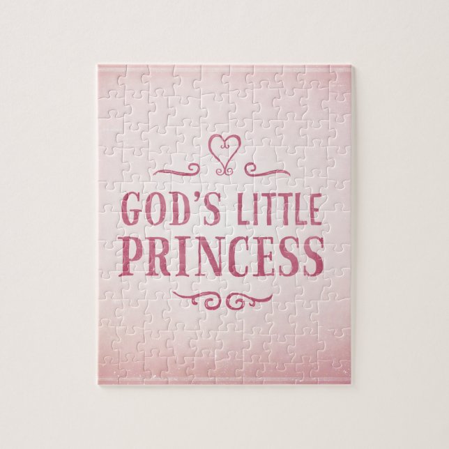 God's Little Princess Jigsaw Puzzle (Vertical)
