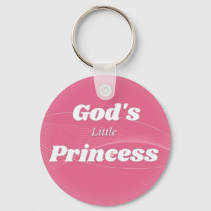 God's little princess key chain