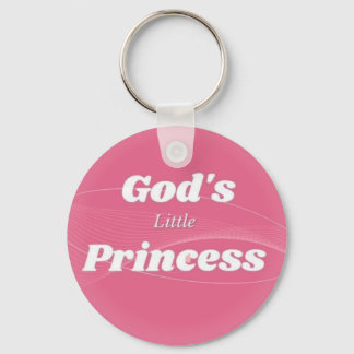 God's little princess key chain