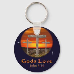 Gods Love Key Ring
