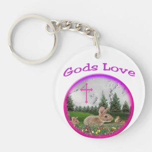 gods Love Key Ring