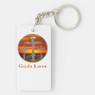 Gods Love Key Ring