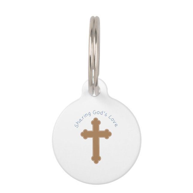 Gods Love Pet Tag (Front)