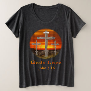 Gods Love Plus Size T-Shirt