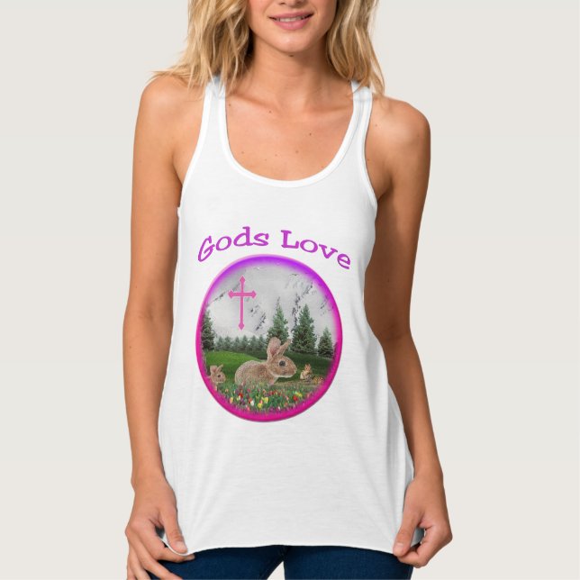 gods Love Singlet (Front)