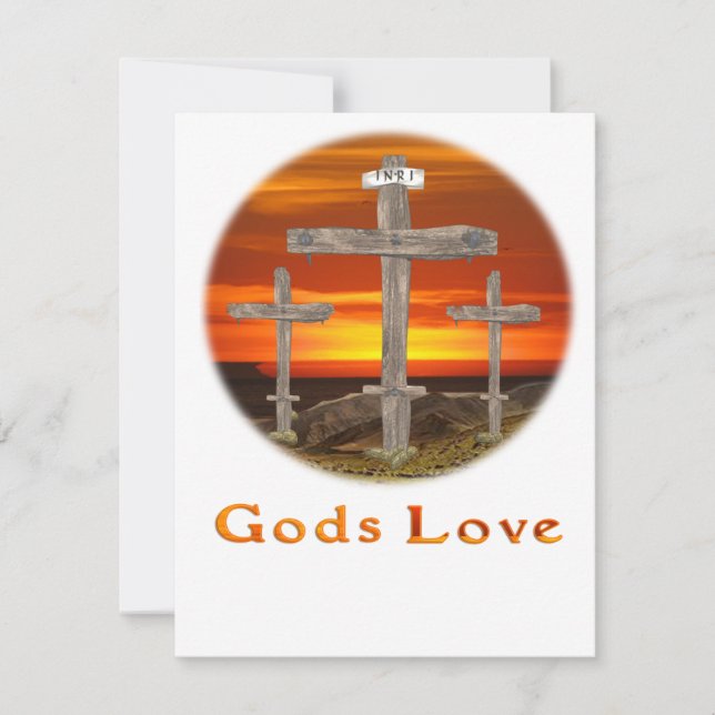 Gods Love Thank You Card (Front)