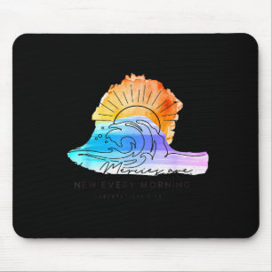 God's Mercy New Every Morning Christians Faith Jes Mouse Pad