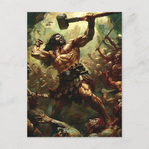God's & Monsters - Hercules Postcard