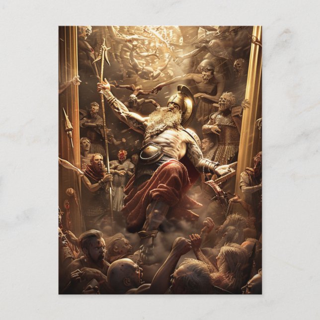 God's & Monsters - Zeus Postcard (Front)