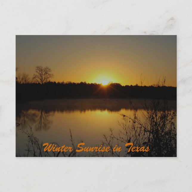 God's Paint Brush Postcard (Front)