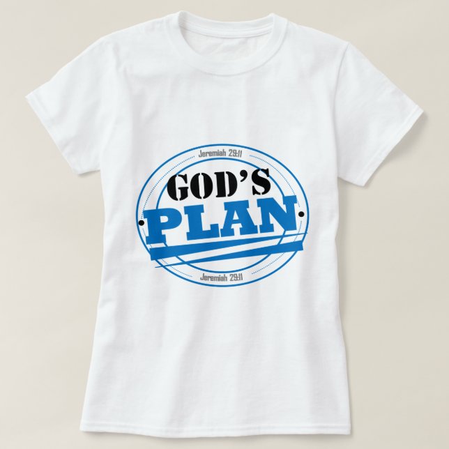 God's Plan T-shirt (Design Front)