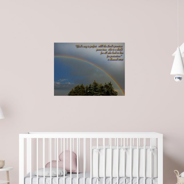 God's Rainbow Promises Poster (Nursery 2)