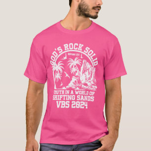 God's Rock Solid VBS 2024 Vacation Bible School T-Shirt