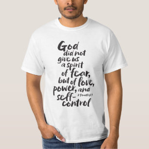 GOD's Spirit of Love - Christian - Bible Verse T-Shirt