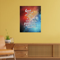 GOD's Spirit of Love - NO FEAR - POWER Bible Verse