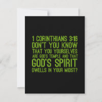 God's temple Bible Jesus Christian religious quote