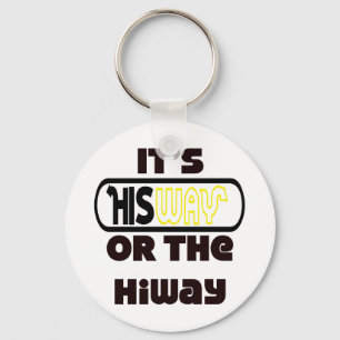 God's Way Christian Key Ring