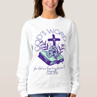 God's Word 77 Psalm Scripture Sweatshirt
