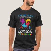 Godson Autism Awareness I Am His Voice Heart Puzzl