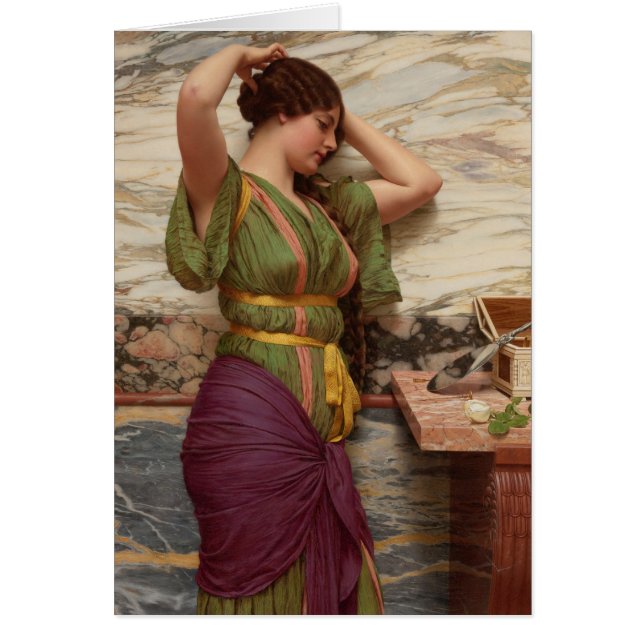 Godward A fair reflection CC0948 Note card (Front)