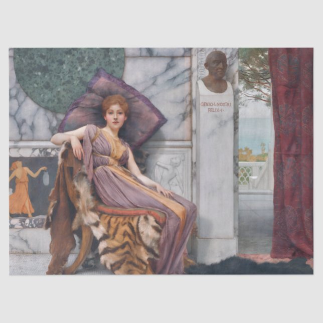 Godward Il Dolce Far Niente Tissue Paper (Front)