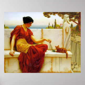 Godward’s The Tease Poster