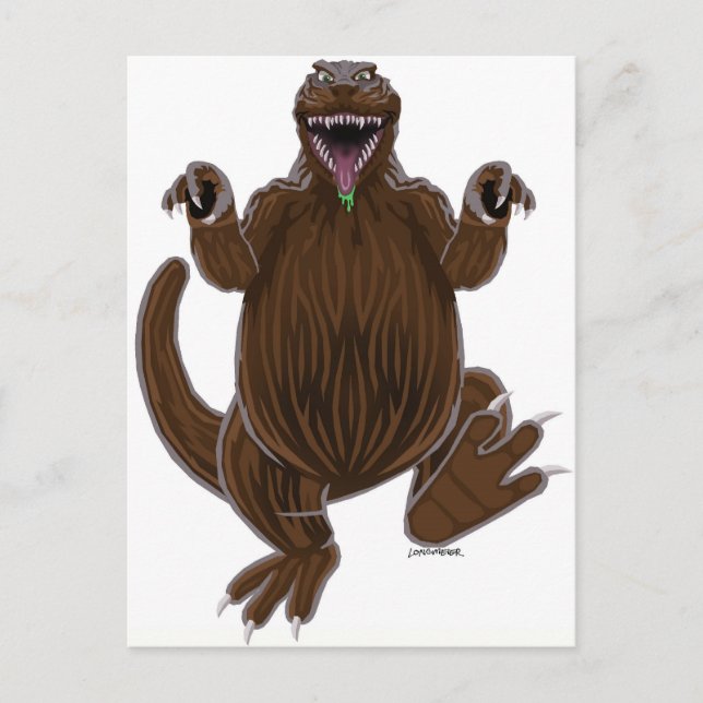 Godzilla Postcard (Front)