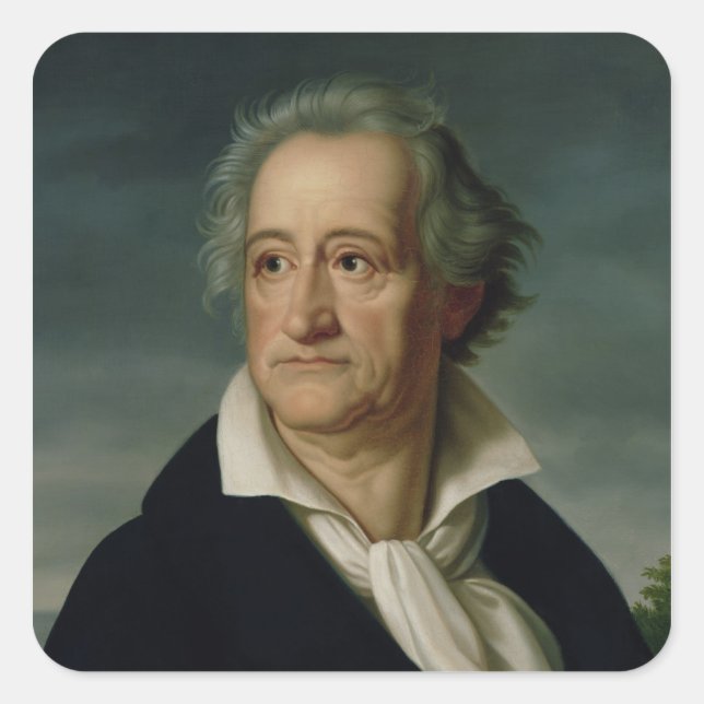 Goethe Square Sticker (Front)