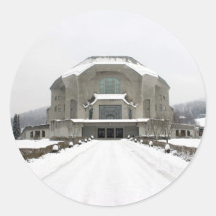 Goetheanum, Dornach, Basel, Switzerland Classic Round Sticker