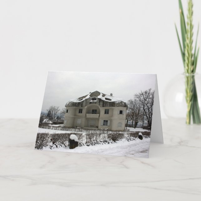 Goetheanum, Dornach, Basel, Switzerland Holiday Card (Front)